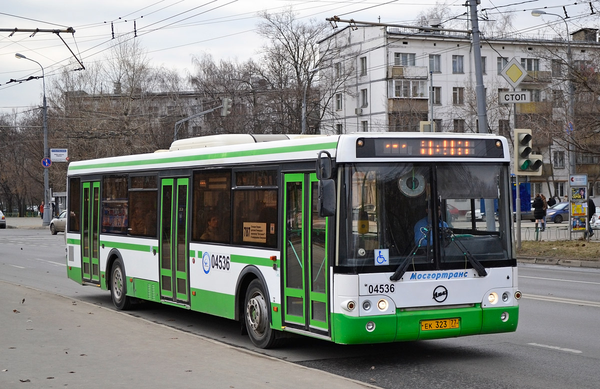 Москва, ЛиАЗ-5292.21 № 04536