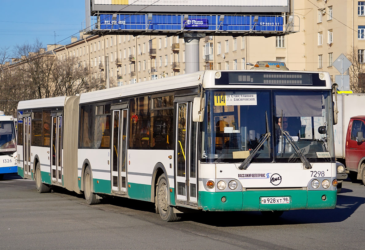 Санкт-Петербург, ЛиАЗ-6213.20 № 7298