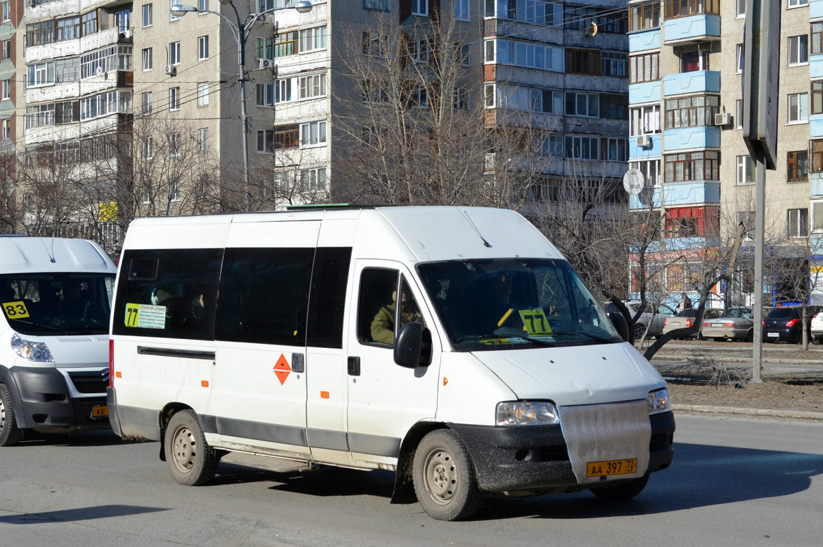 Тюменская область, FIAT Ducato 244 CSMMC-RLL, -RTL № АА 397 72