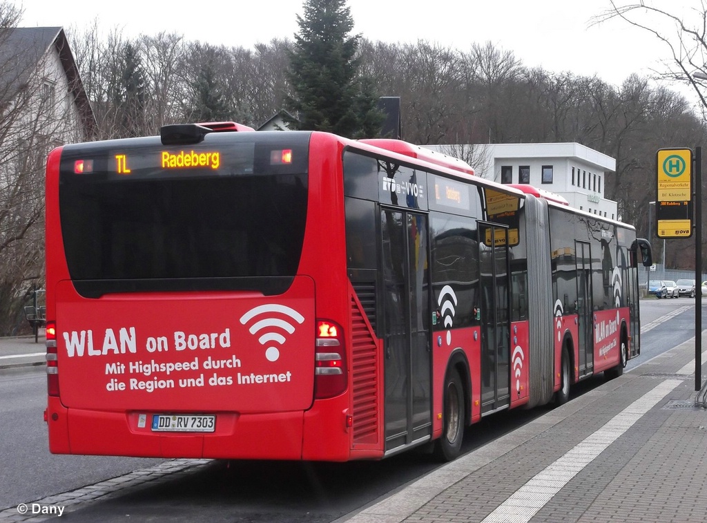 Саксония, Mercedes-Benz O530G Citaro facelift G № 7303