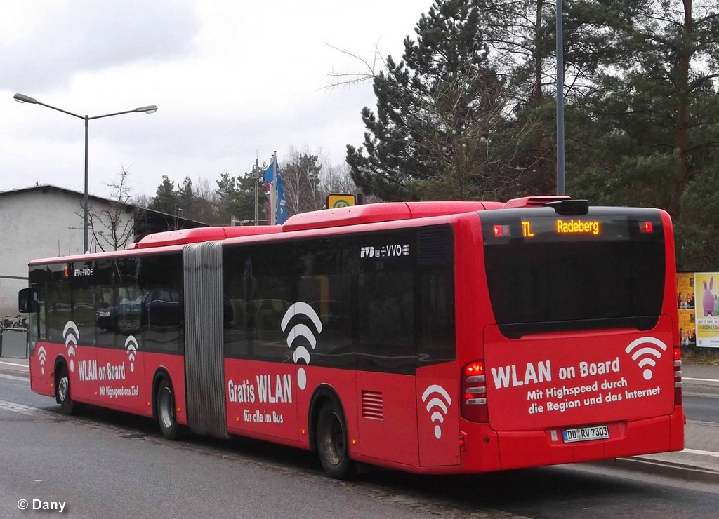 Саксония, Mercedes-Benz O530G Citaro facelift G № 7303