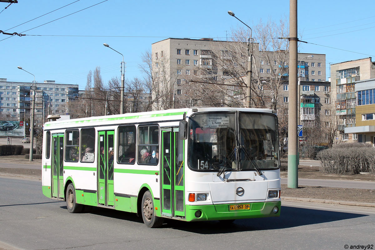 Пензенская область, ЛиАЗ-5256.45 № АТ 953 58