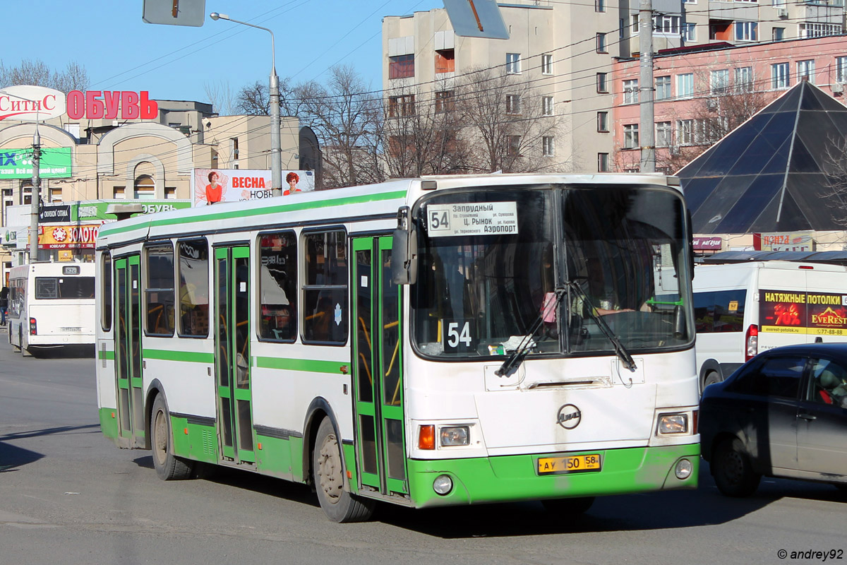 Penza region, LiAZ-5256.46 # АУ 150 58