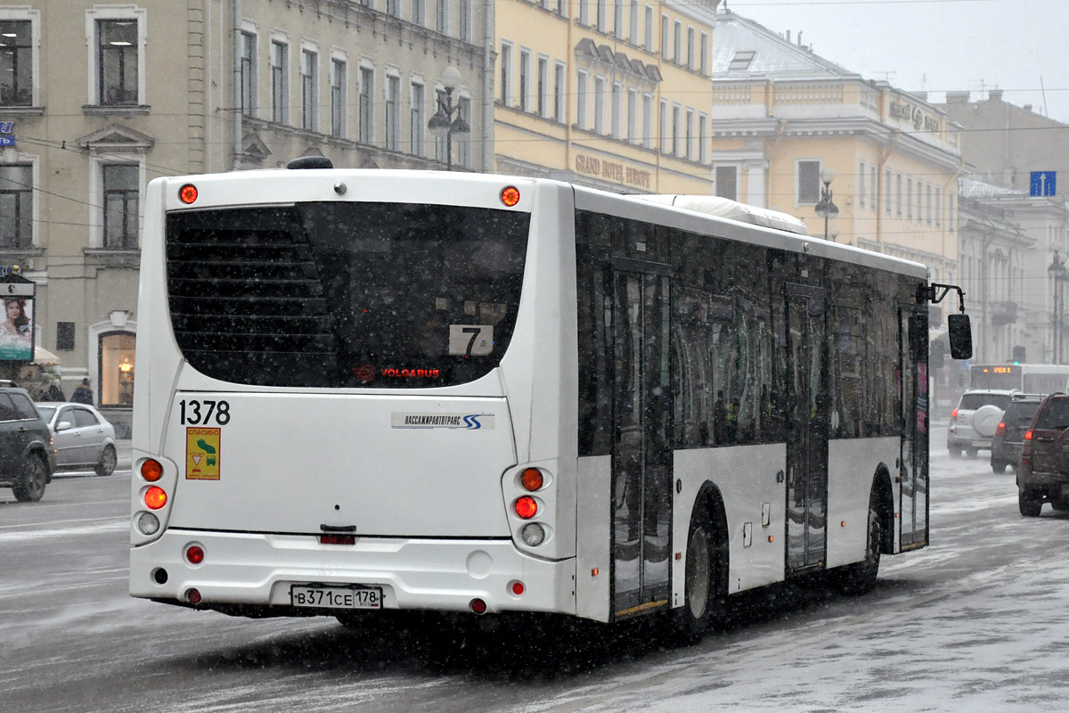 Санкт-Петербург, Volgabus-5270.05 № 1378