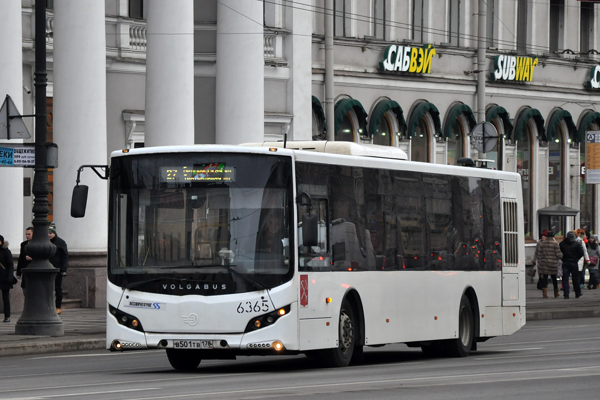 Санкт-Петербург, Volgabus-5270.05 № 6365