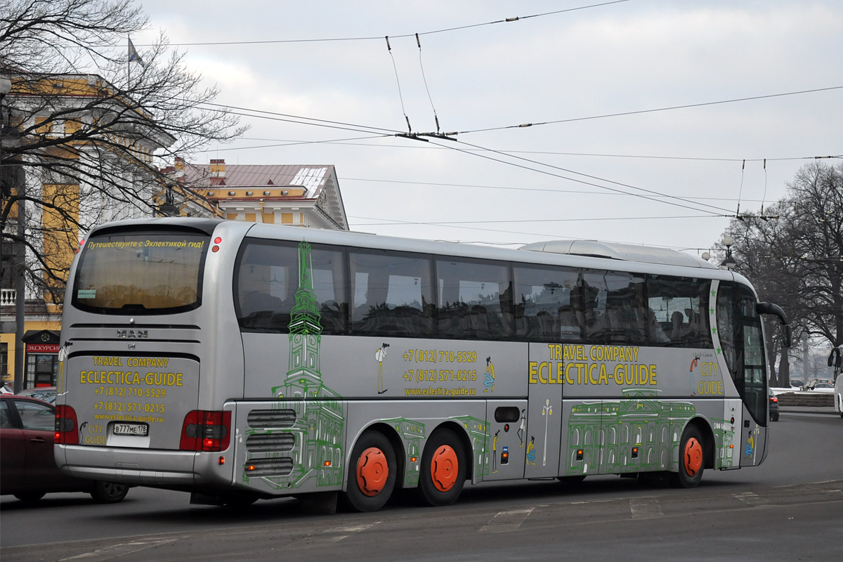 Санкт-Петербург, MAN R08 Lion's Coach L RHC444 L № В 777 МЕ 178