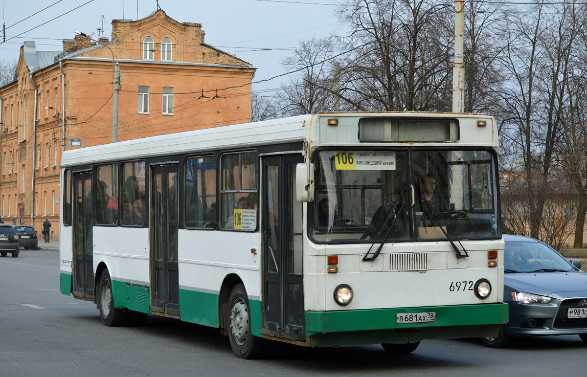 Санкт-Петербург, ЛиАЗ-5256.00 № 6972