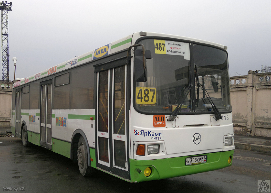 Санкт-Петербург, ЛиАЗ-5256.53 № 013