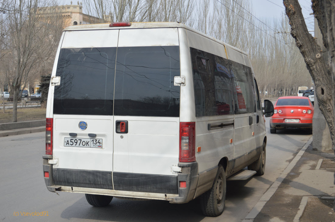 Волгоградская область, FIAT Ducato 244 CSMMC, -RT № А 597 ОК 134