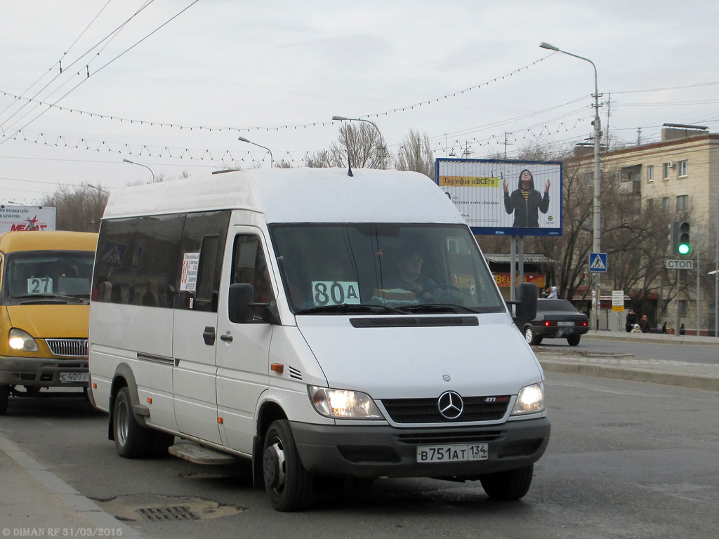 Волгоградская область, Луидор-223201 (MB Sprinter Classic) № В 751 АТ 134