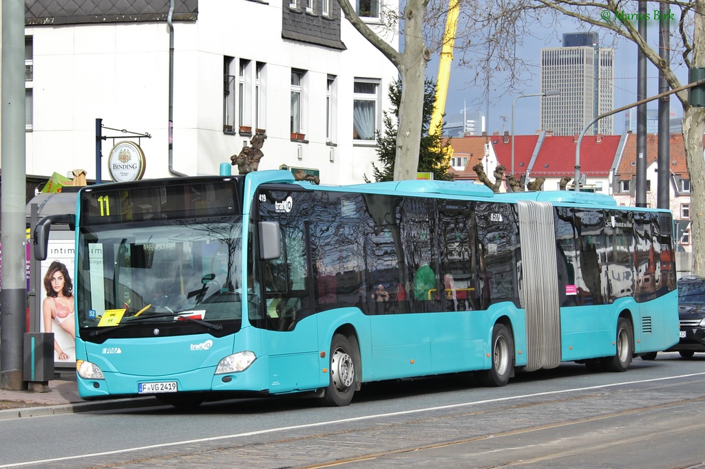 Гессен, Mercedes-Benz Citaro C2 G № 419