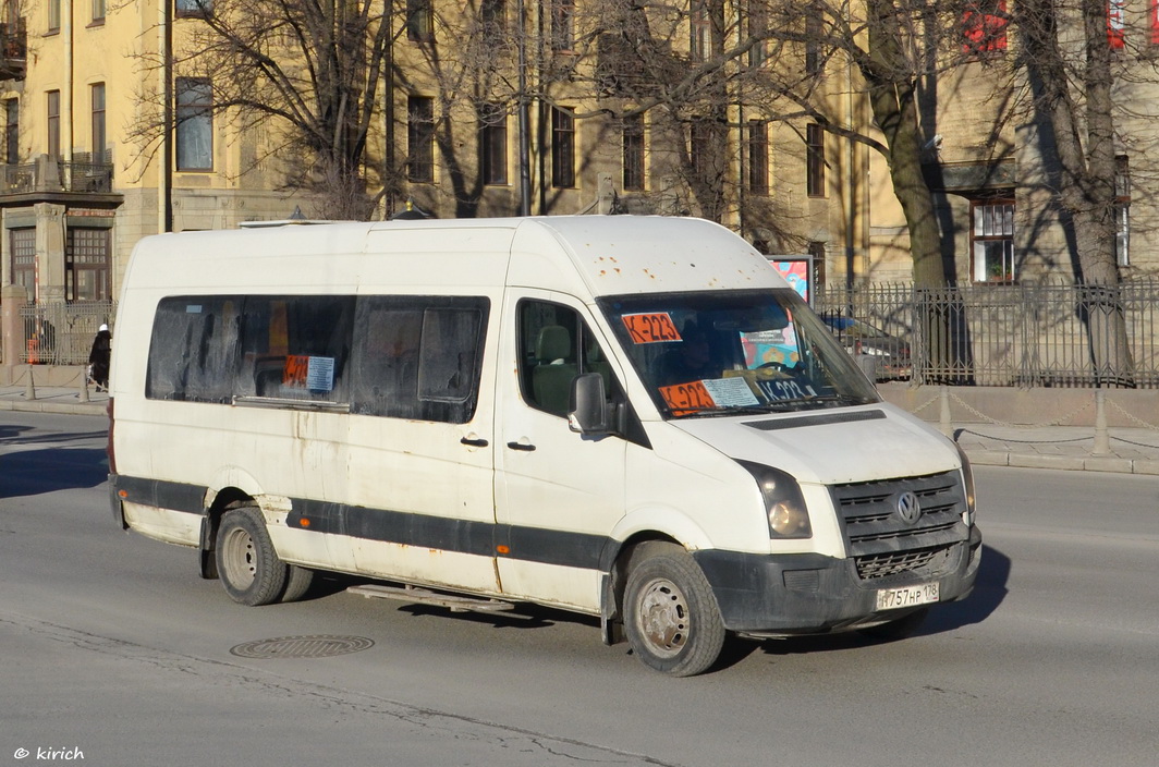 Санкт-Петербург, Volkswagen Crafter № Н 757 НР 178