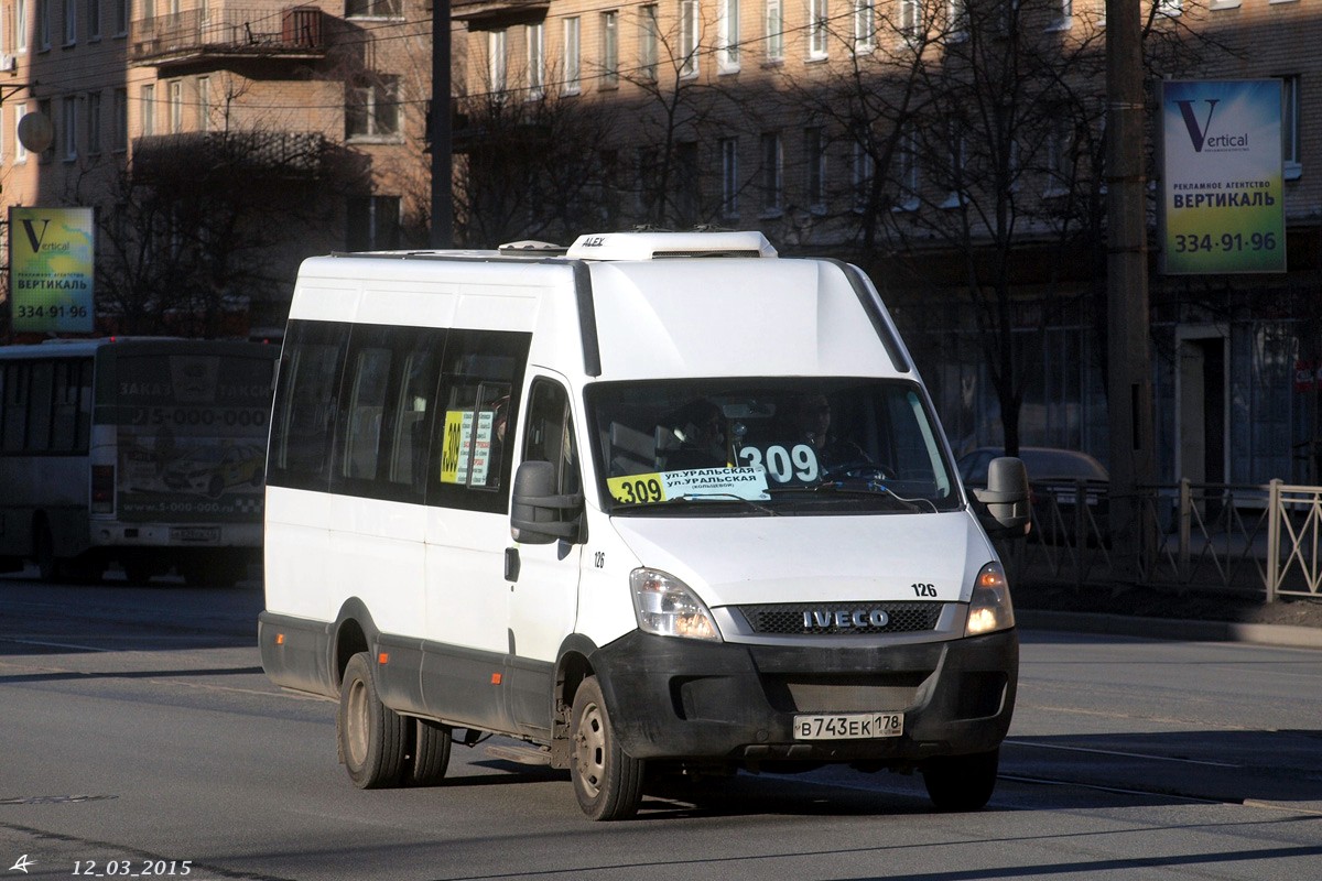 Санкт-Петербург, Нижегородец-2227UU (IVECO Daily) № 126