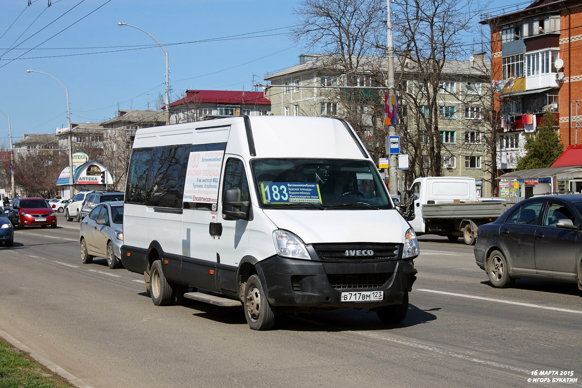 Краснодарский край, Самотлор-НН-32402 (IVECO Daily 50C15VH) № В 717 ВМ 123