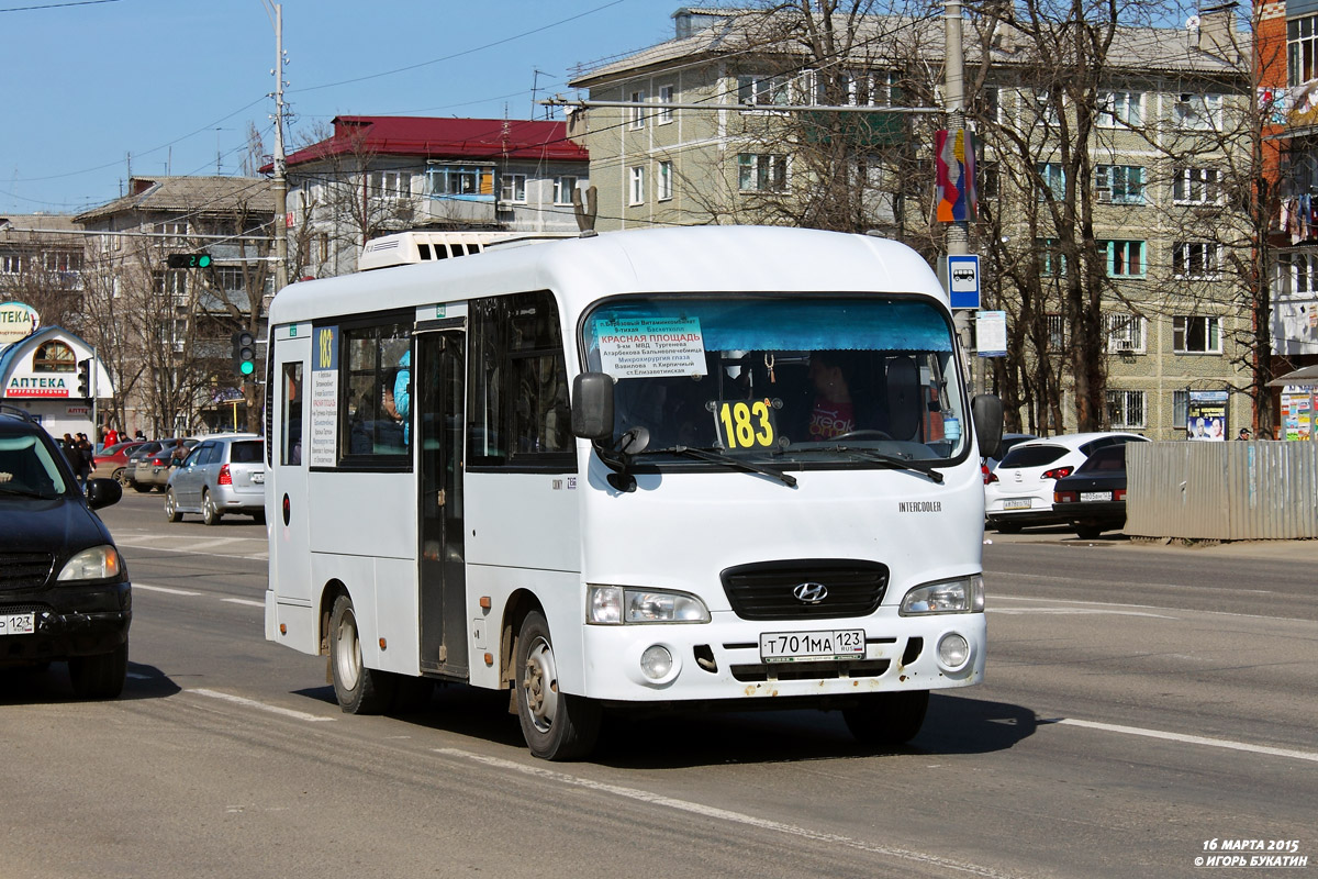 Краснодарский край, Hyundai County SWB C08 (ТагАЗ) № Т 701 МА 123