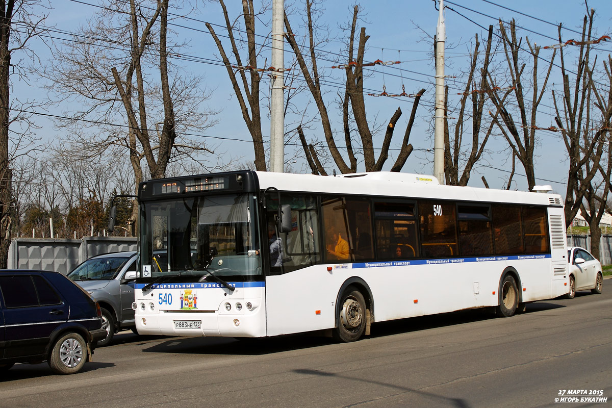 Краснодарский край, ЛиАЗ-5292.22 (2-2-0) № 540