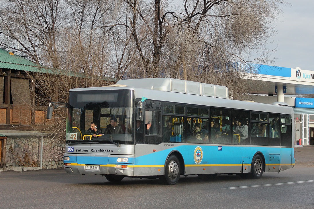 Алматы, Yutong ZK6120HGM № 007