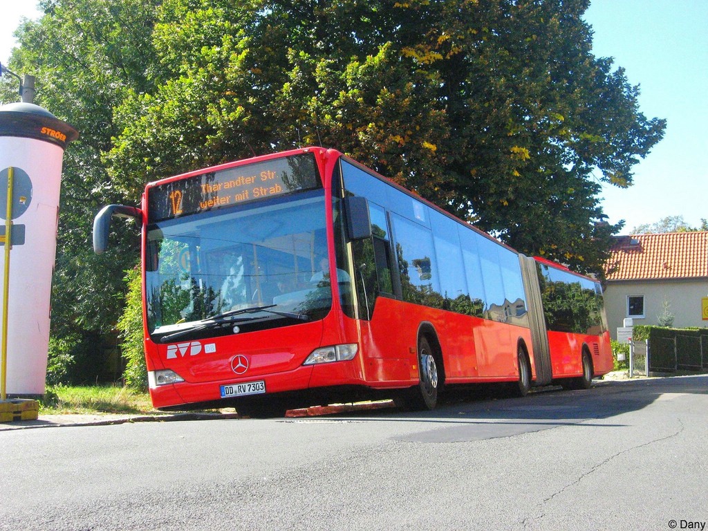 Саксония, Mercedes-Benz O530G Citaro facelift G № 7303