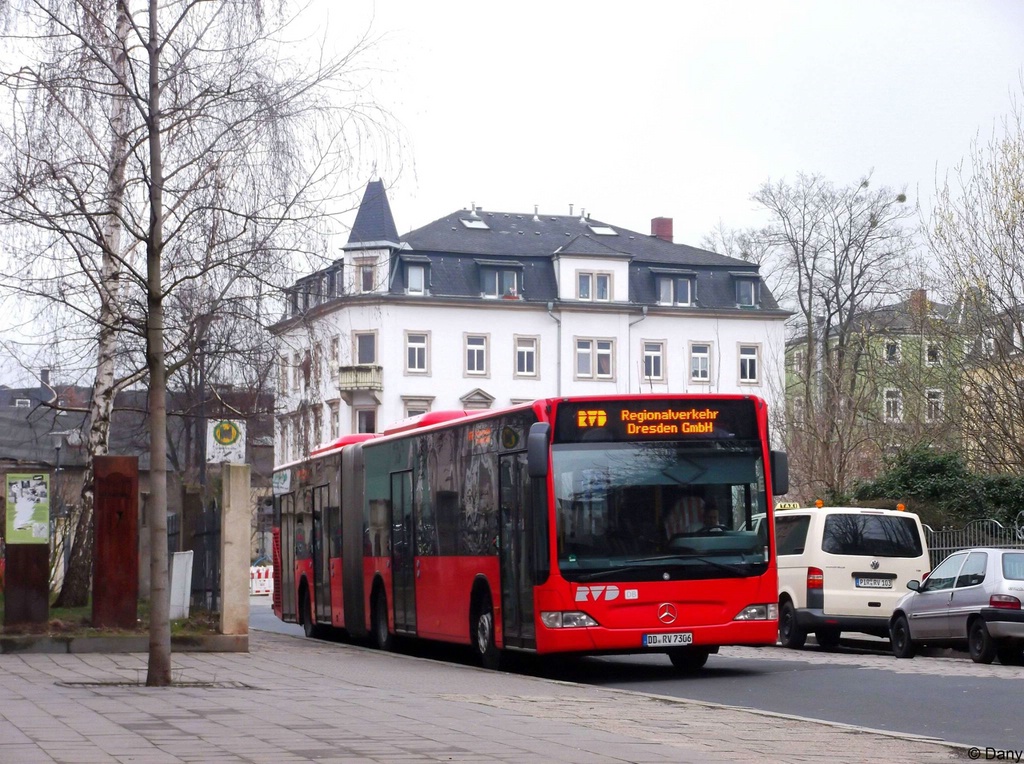 Саксония, Mercedes-Benz O530G Citaro facelift G № 7306