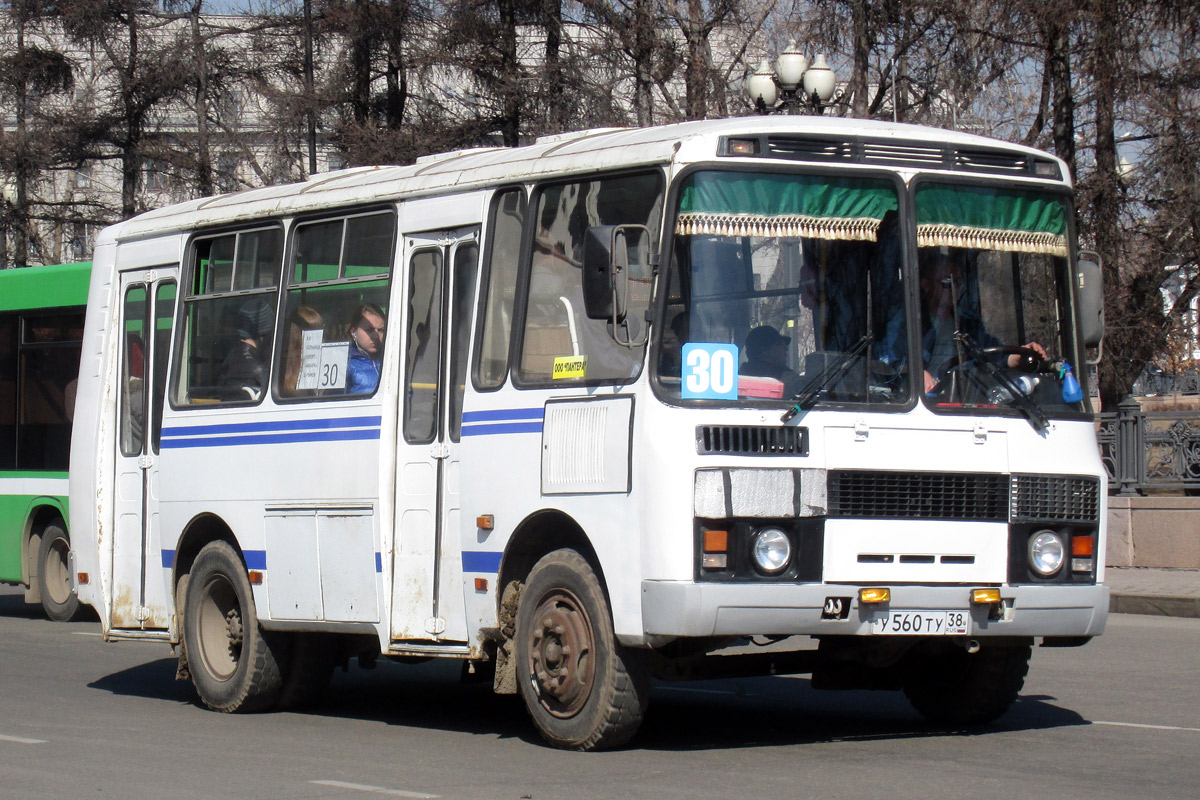 Иркутская область, ПАЗ-32054 № У 560 ТУ 38