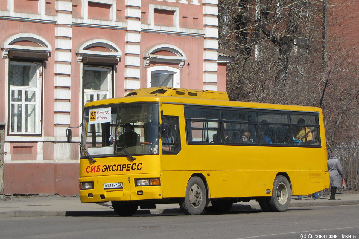 Иркутская область, Kia AM818 Cosmos № К 731 ХА 38