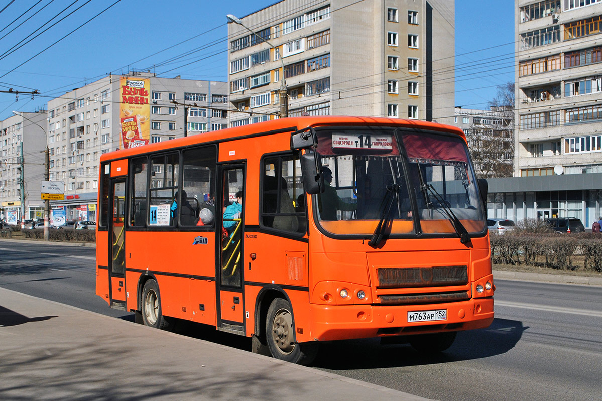 Нижегородская область, ПАЗ-320402-05 № М 763 АР 152