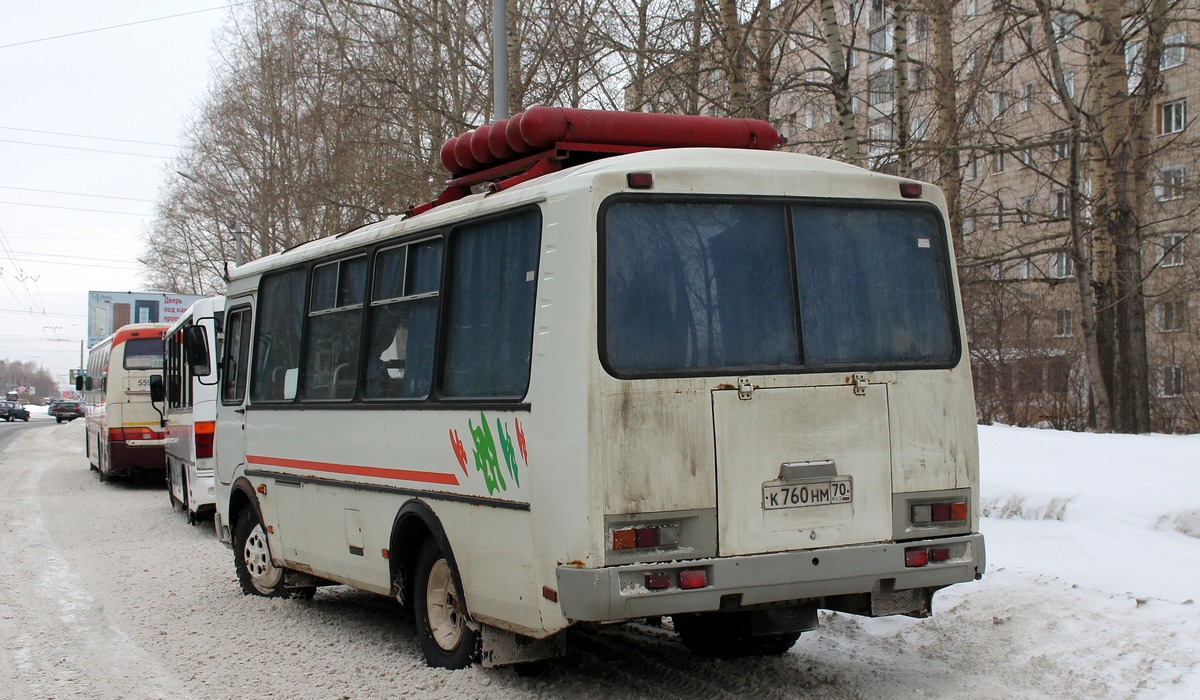 Томская область, ПАЗ-32054 № К 760 НМ 70