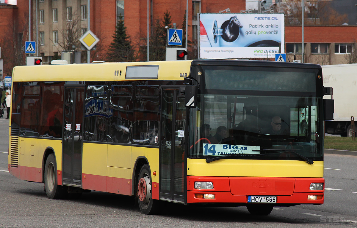 Литва, MAN A21 NL223 № HOV 568