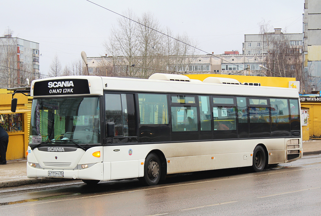 Вологодская область, Scania OmniLink II (Скания-Питер) № В 111 РО 35