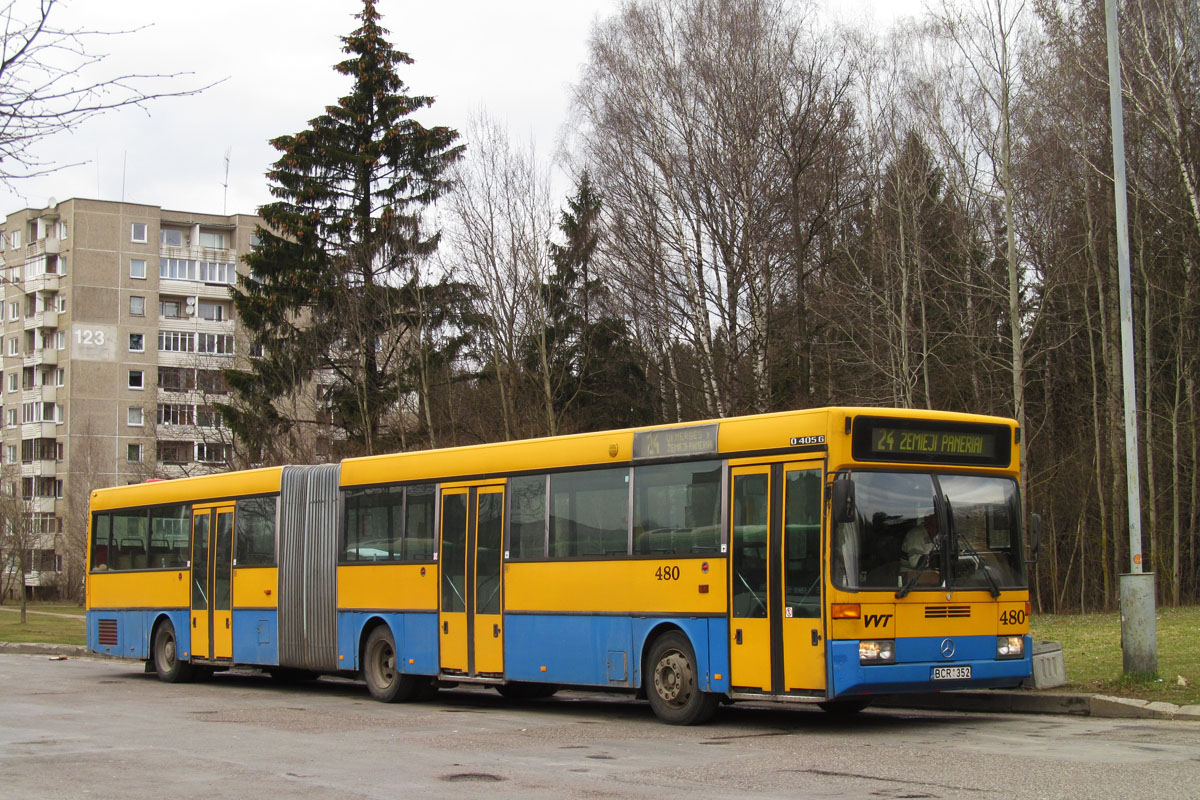 Литва, Mercedes-Benz O405G № 480