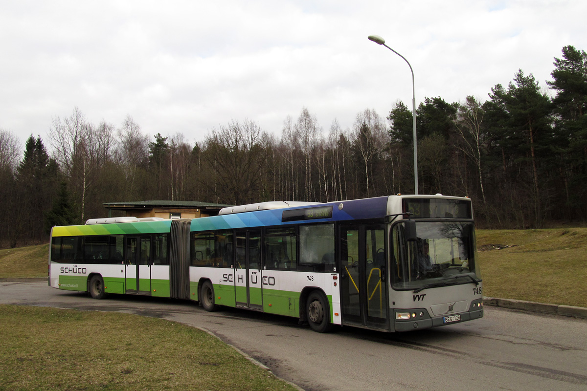 Литва, Volvo 7700A № 748