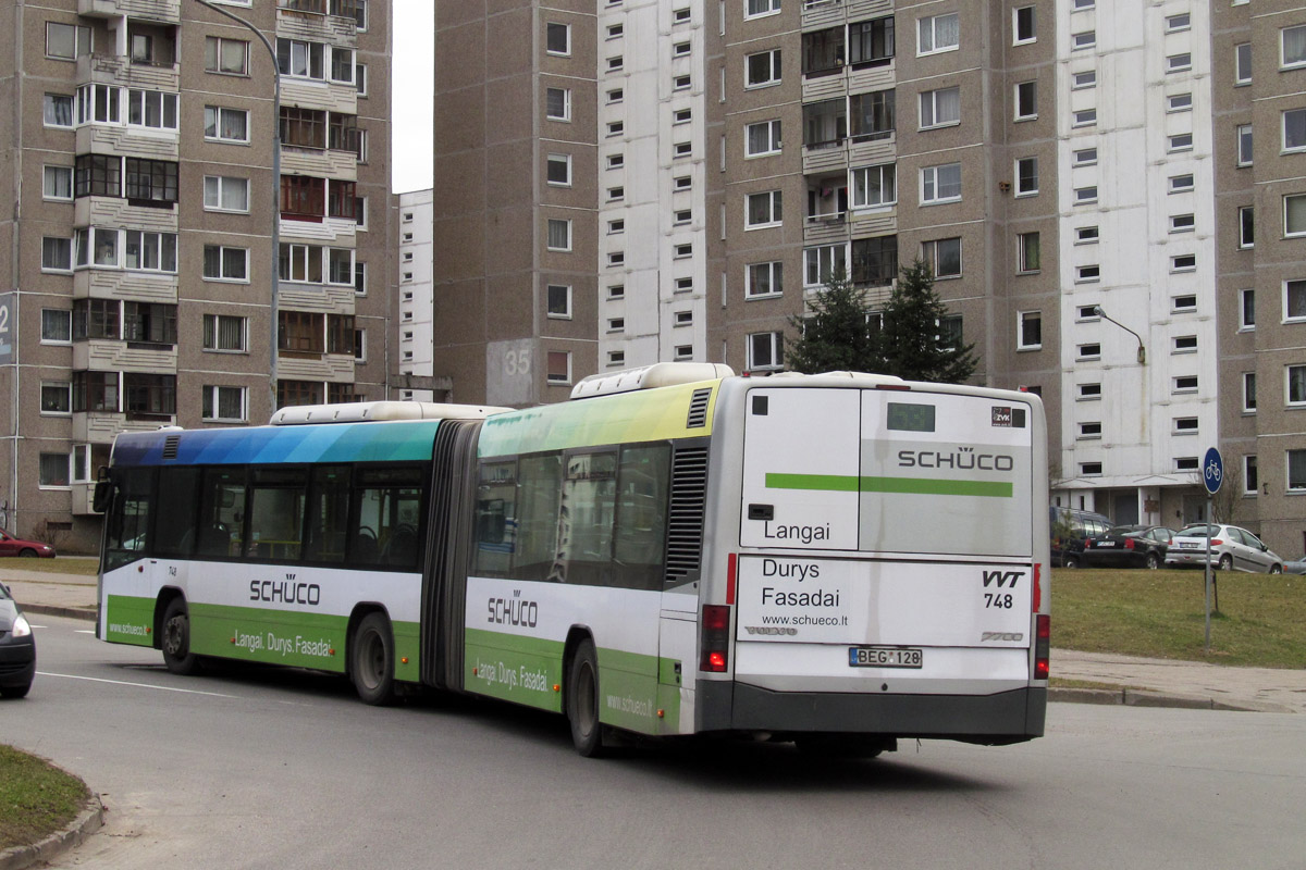 Литва, Volvo 7700A № 748