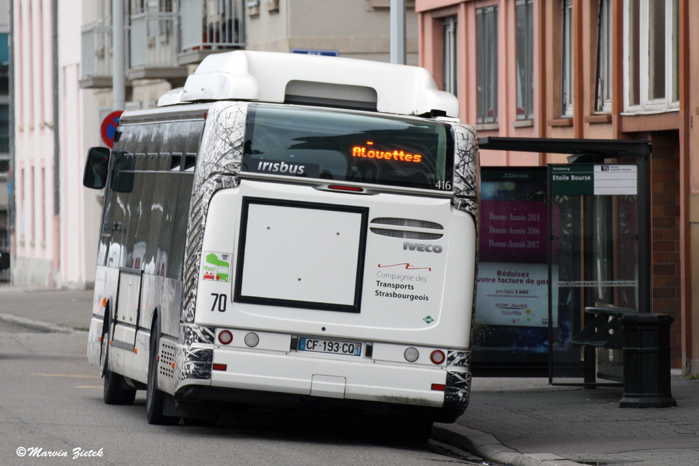 France, Irisbus Citelis 12M CNG № 416