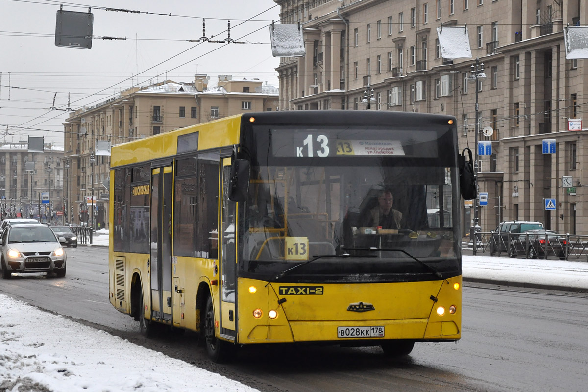 Санкт-Петербург, МАЗ-206.067 № В 028 КК 178