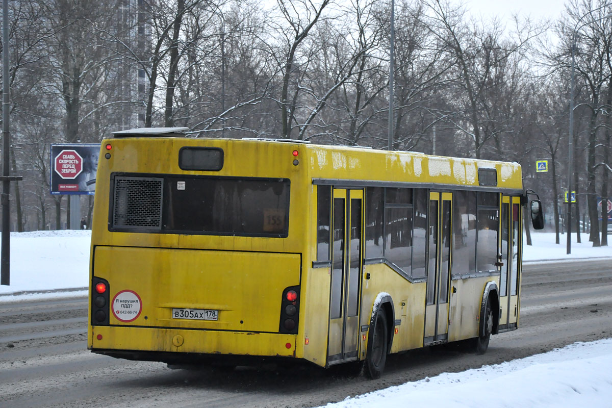 Sankt Petersburg, MAZ-103.465 Nr В 305 АХ 178