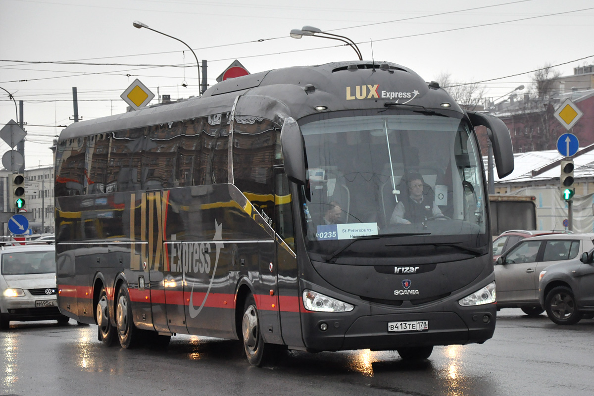 Санкт-Петербург, Irizar i6 15-3,7 № В 413 ТЕ 178 — Фото — Автобусный  транспорт