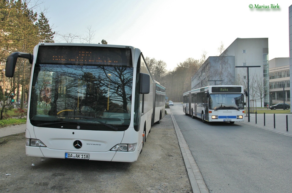 Гессен, Mercedes-Benz O530G Citaro facelift G № 118; Гессен, Mercedes-Benz O405GN2 № 286