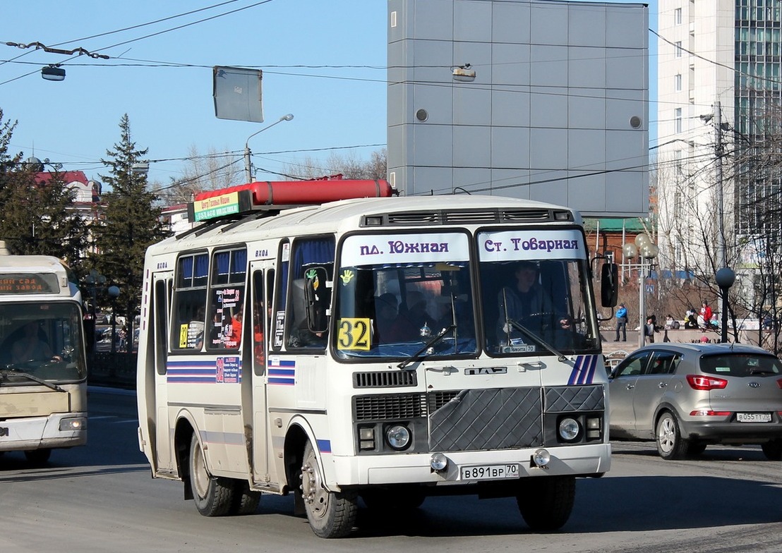 Томская область, ПАЗ-32051-110 № В 891 ВР 70