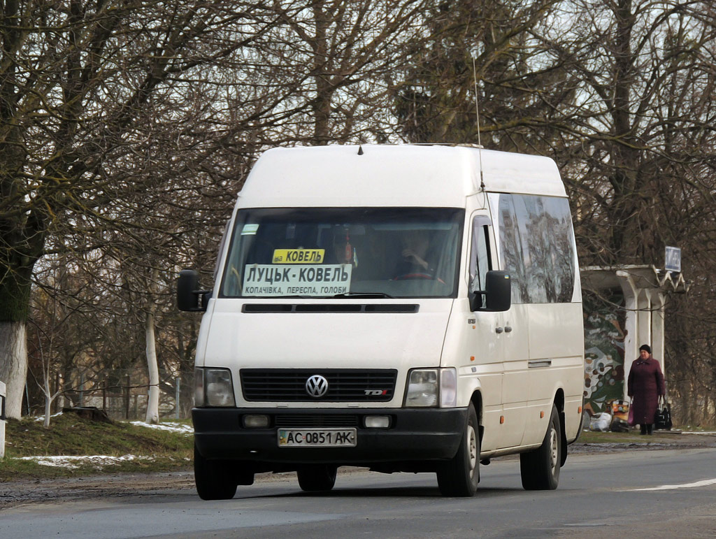 Volinskaya region, Volkswagen LT35 # AC 0851 AK