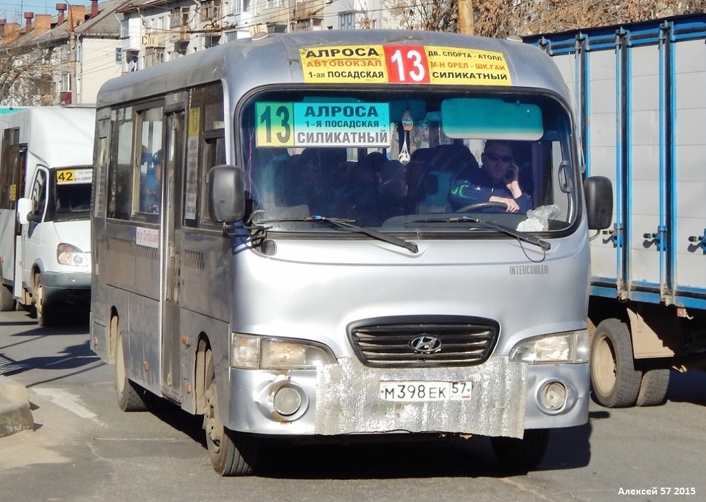 Орловская область, Hyundai County LWB C09 (ТагАЗ) № М 398 ЕК 57