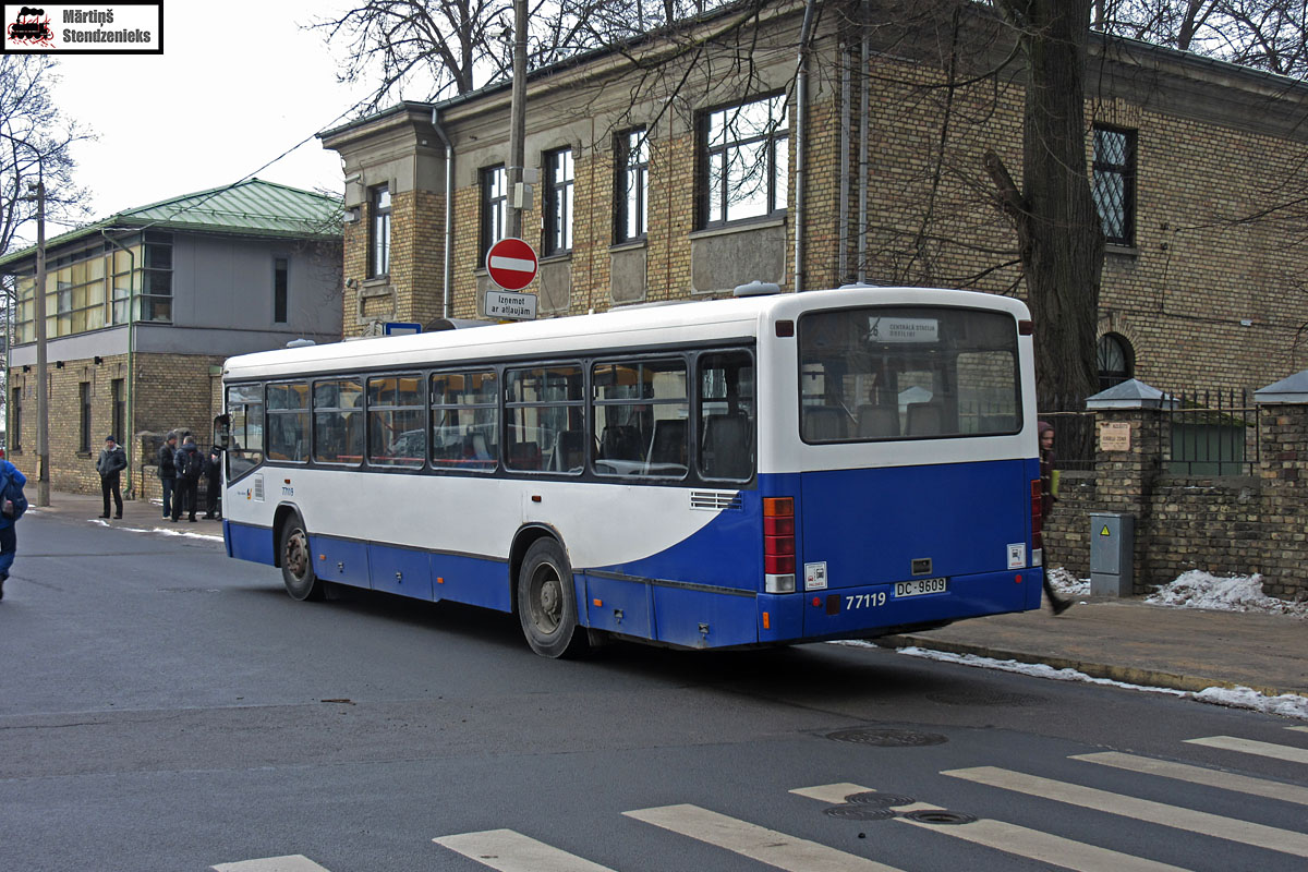 Латвия, Mercedes-Benz O345 № 77119