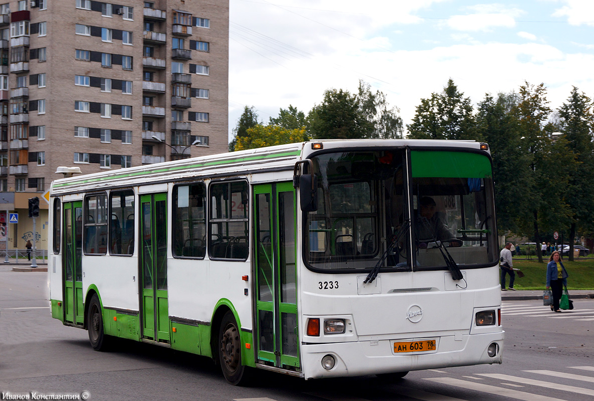 Санкт-Петербург, ЛиАЗ-5256.25 № 3233