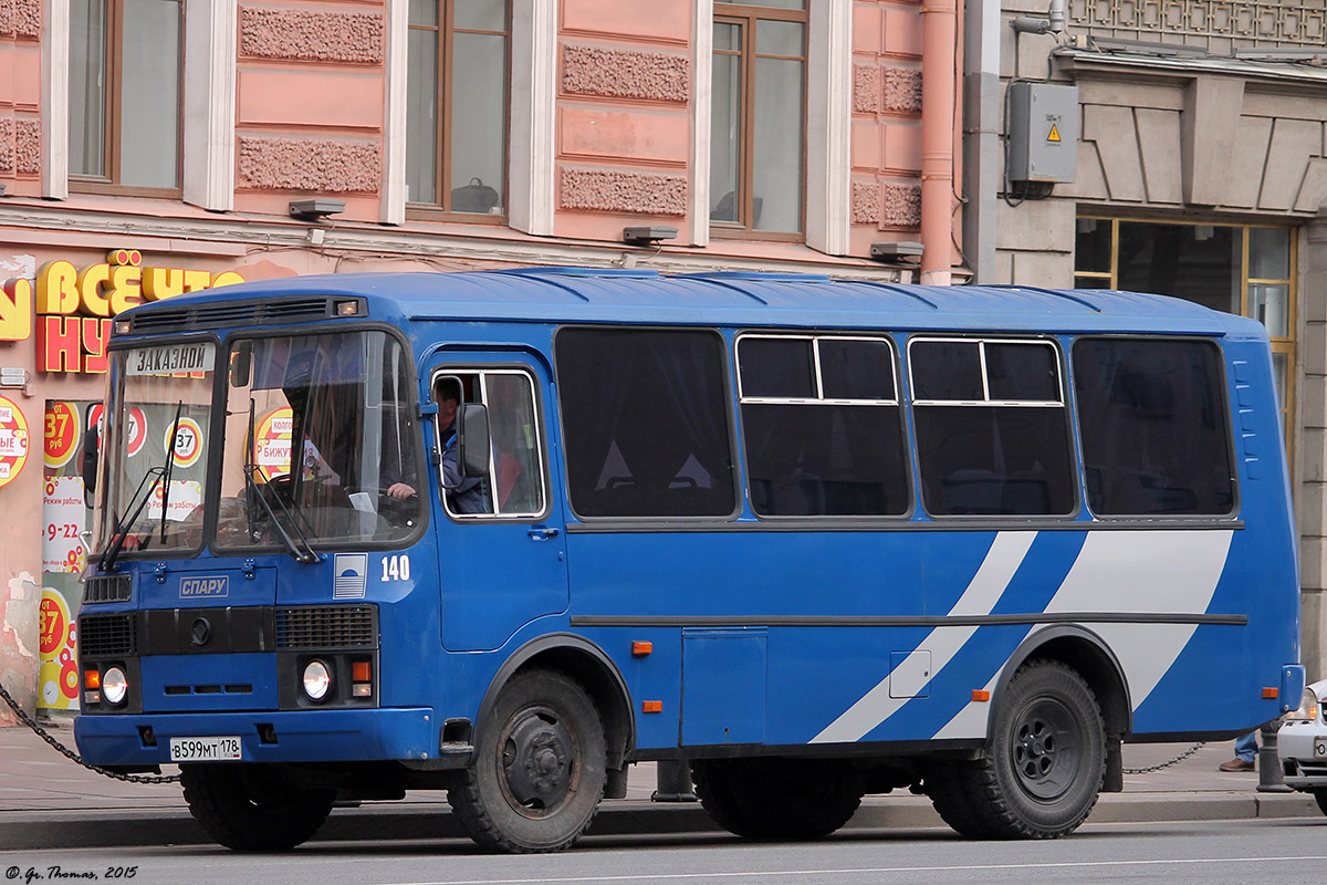 Санкт-Петербург, ПАЗ-32053 КТ-201Б № 140