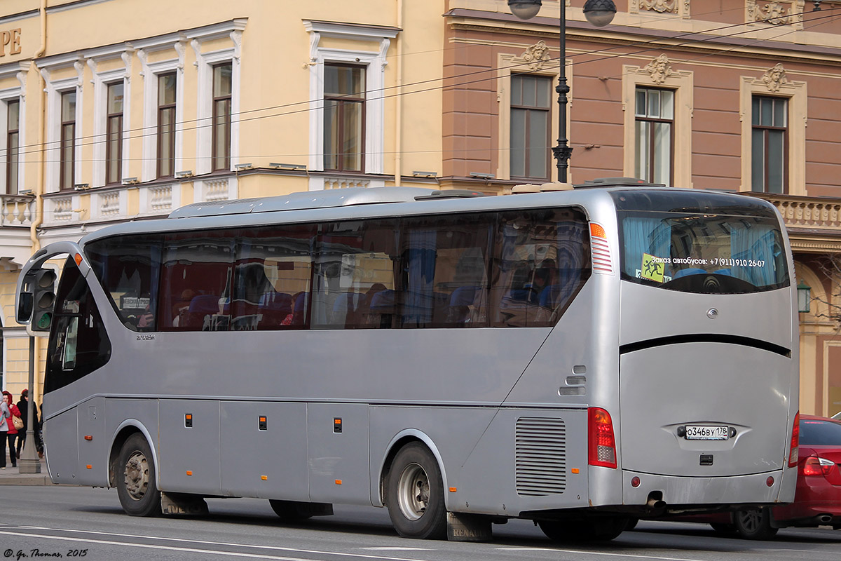 Санкт-Петербург, Yutong ZK6129H № О 346 ВУ 178