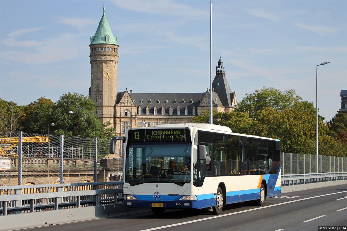 Люксембург, Mercedes-Benz O530 Citaro № 622