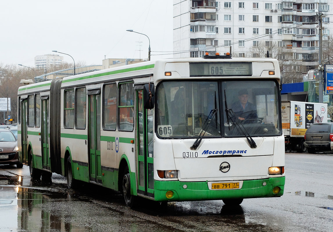 Москва, ЛиАЗ-6212.01 № 03110