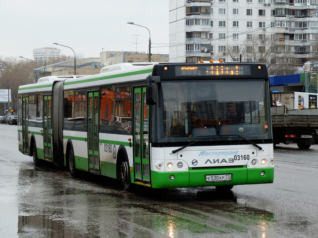 Москва, ЛиАЗ-6213.22 № 03160