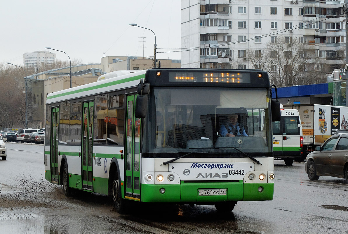 Москва, ЛиАЗ-5292.22 (2-2-2) № 03442