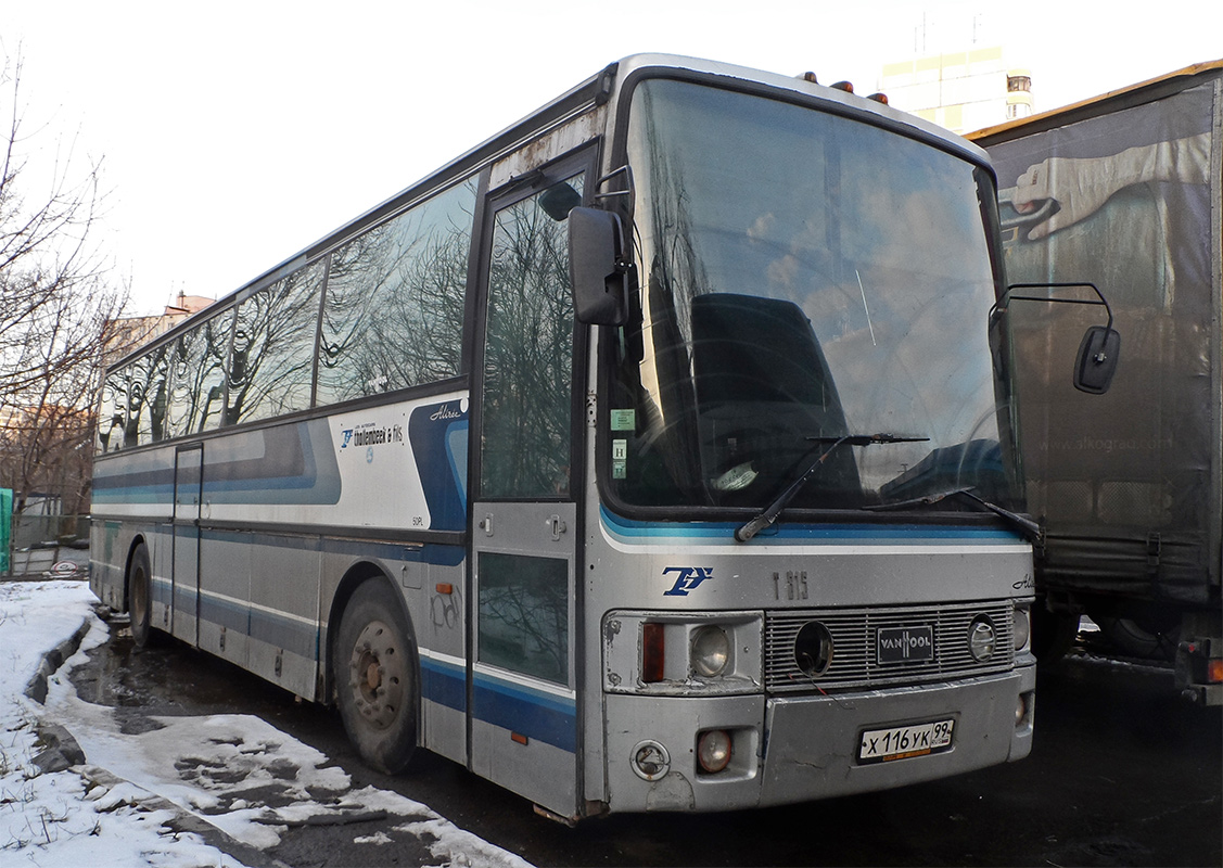 Москва, Van Hool T815 Alizée № Х 116 УК 99