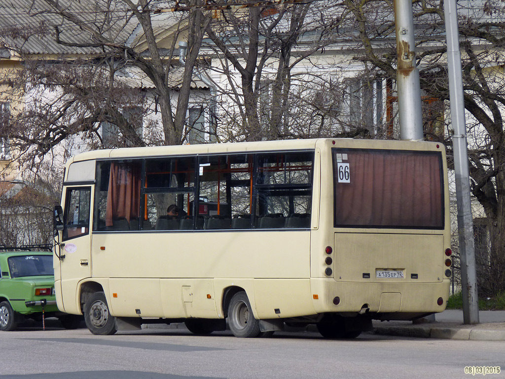 Севастополь, МАЗ-256.200 № А 135 ЕР 92